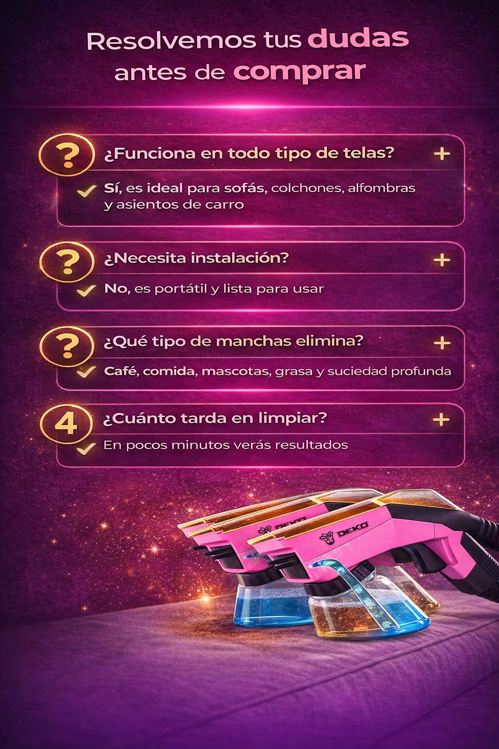 DEKO DeepClean Pro™ - Limpieza Profunda en Segundos