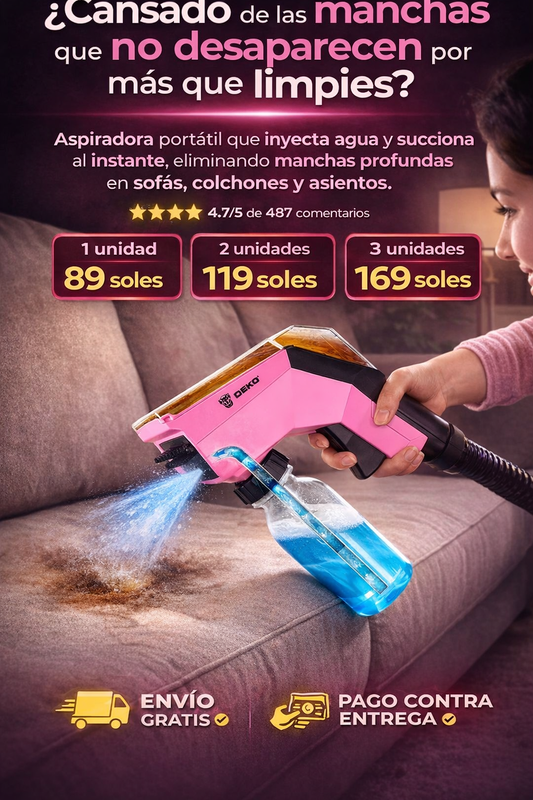 DEKO DeepClean Pro™ - Limpieza Profunda en Segundos