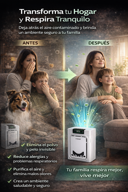 Oneisall ™ - Purificador de aire portatil