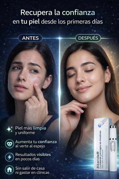 Bikenda® Láser Portátil – Elimina Verrugas, Lunares y Manchas