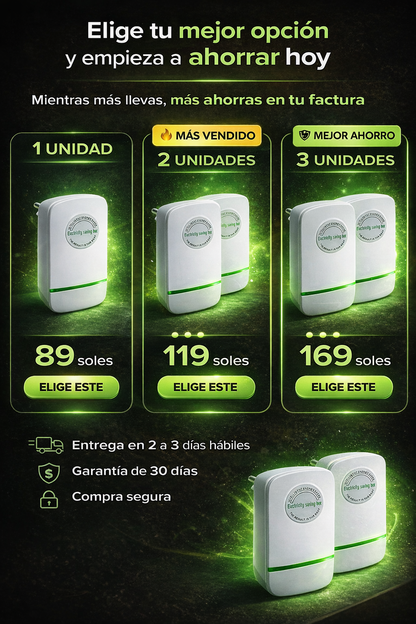 Electricity Saving Box™ - Reducción Inteligente