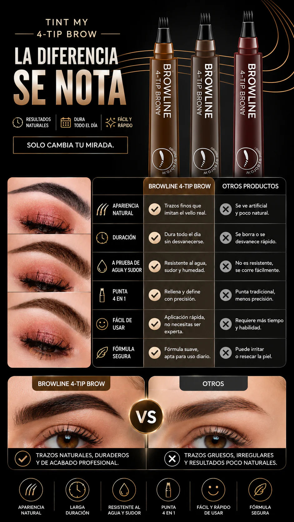 BROWLINE - Efecto Microblading 72H