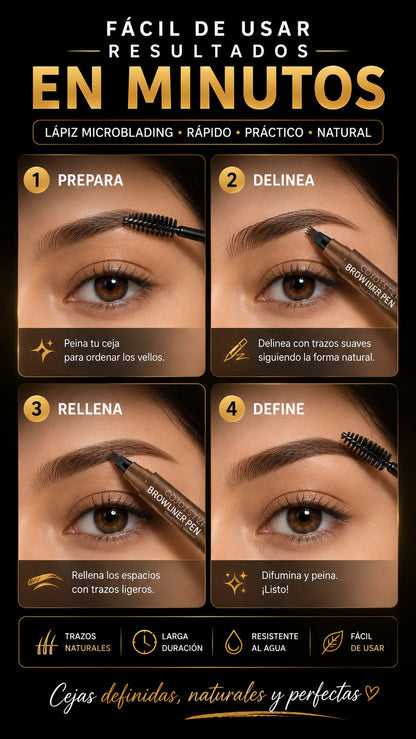 BROWLINE - Efecto Microblading 72H